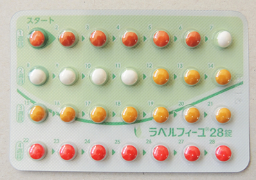 ラベルフィーユ28　3相性後発品ピル　2,200円（税込）/１枚